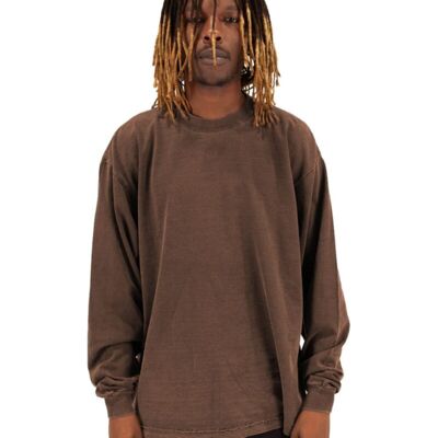 Garment-Dyed Long Sleeve T-Shirt Thumbnail