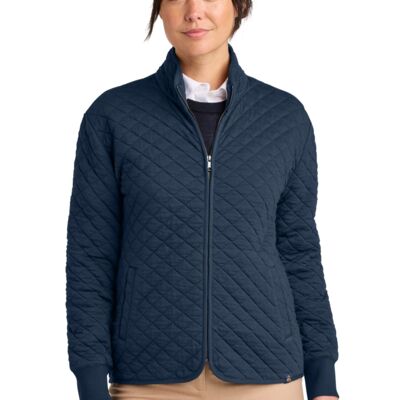 Customer Supplied Women's Diamond Quilt Full Zip Thumbnail